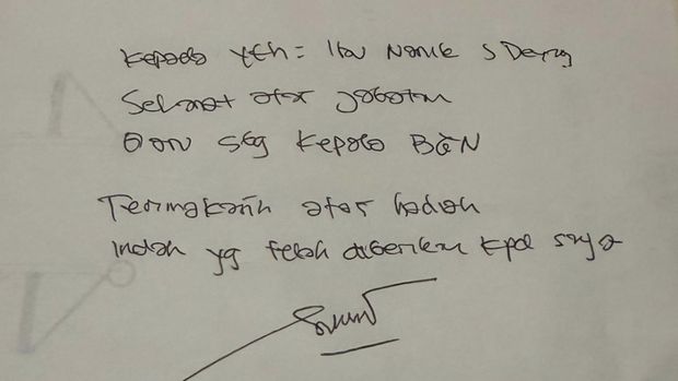 Sony Sonjaya Tulis Pesan untuk Kepala BGN Nanik S Deyang Atas 'Hadiah Indah', Apa Isinya?