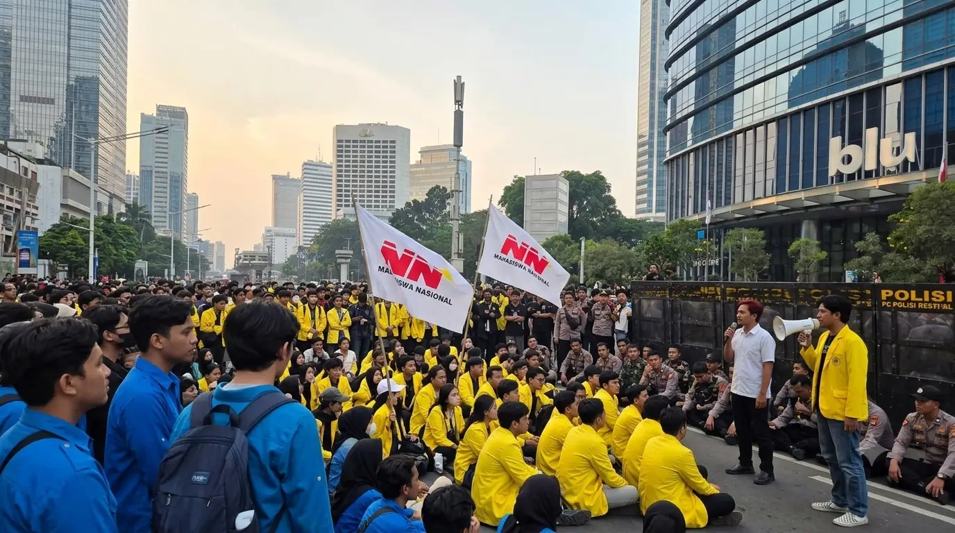 Diskominfotik DKI Tegaskan CCTV Saat Demo Mahasiswa Berjalan Normal