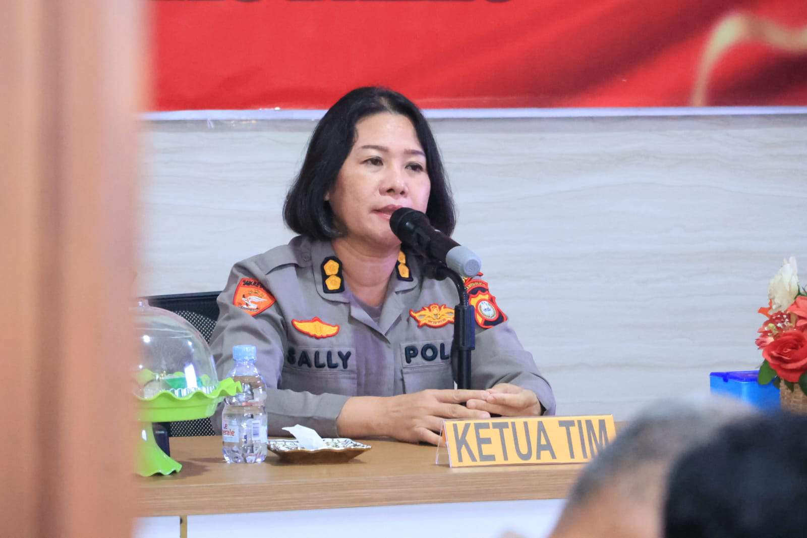 Setum Polda Sulsel Supervisi ASTINA di Polres Barru
