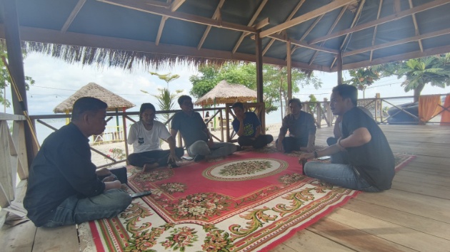 Silaturahmi Lintas Angkatan, PMII Barru Siap Dorong Pembangunan
